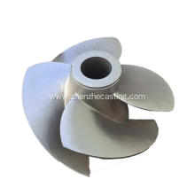 Lost wax casting marine impeller